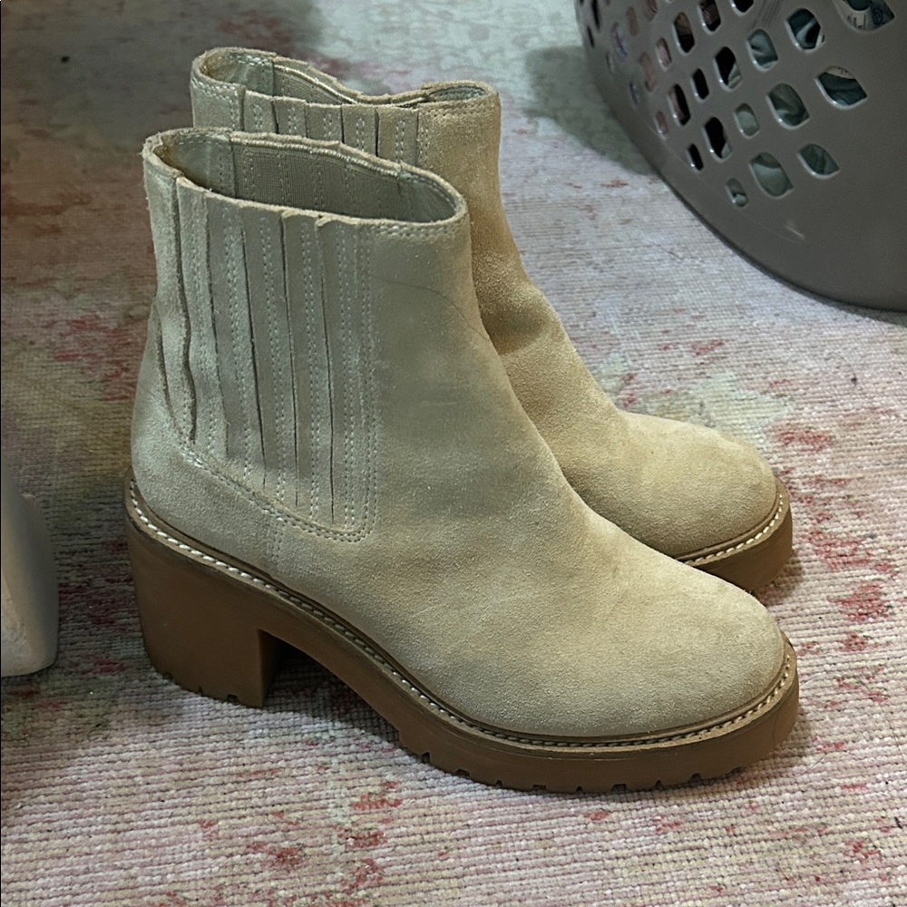 Jeffrey Campbell Tan Ankle Boots